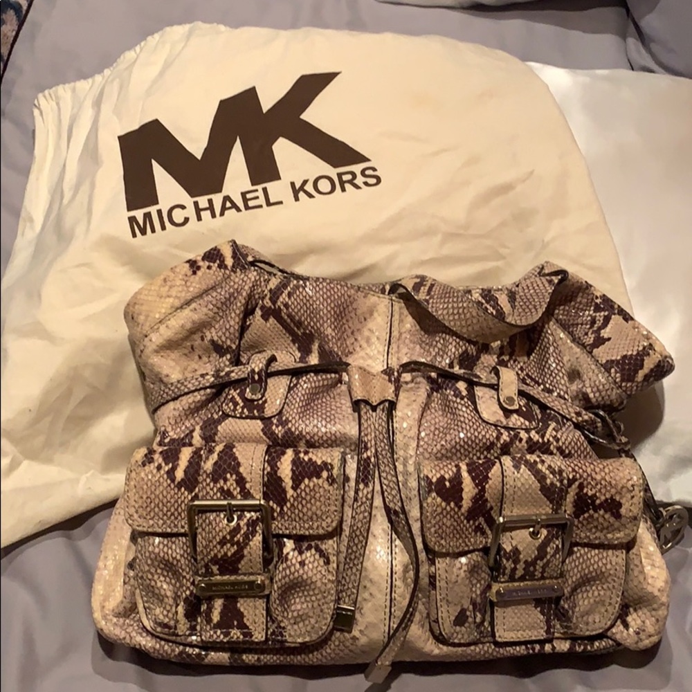 Michael Kors Python Bag - image 1